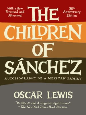 The Children of Sanchez - ebook